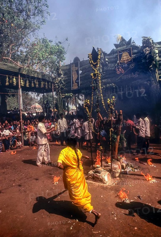Mariamman festival in Pappanaicken Pudur near Coimbatore