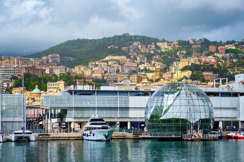 Old Port Porto Antico of Genoa