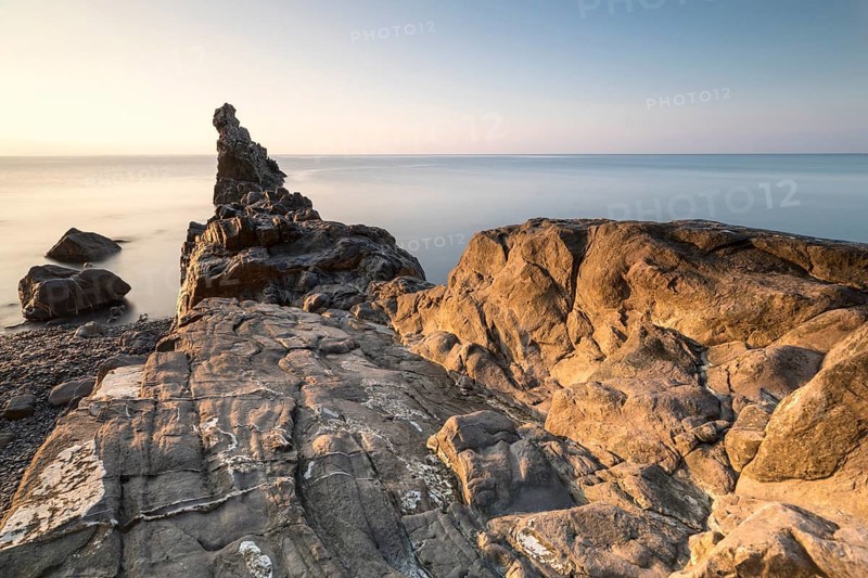Sunrise at the rocks scoglio della galeazza