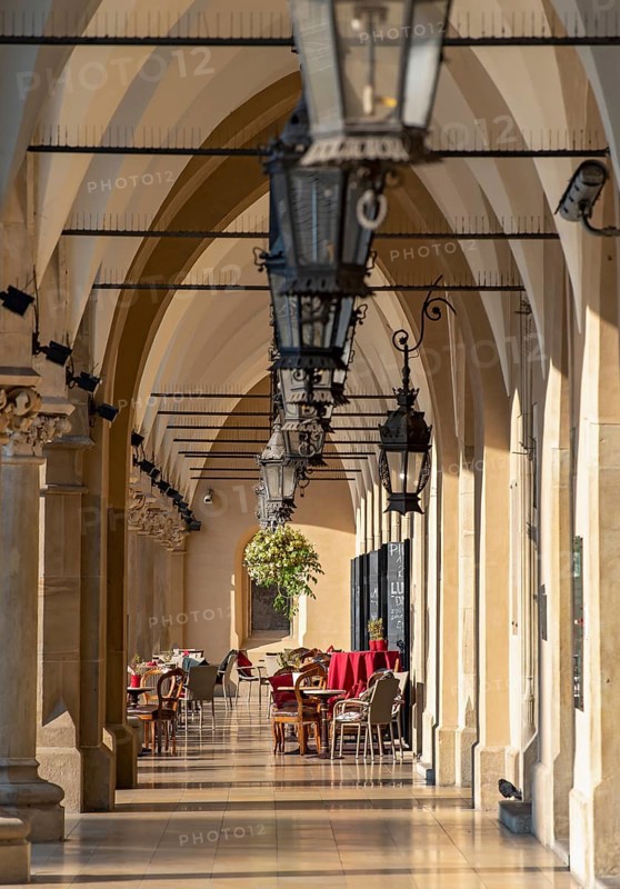 Arcades of Sukiennice Cloth Hall