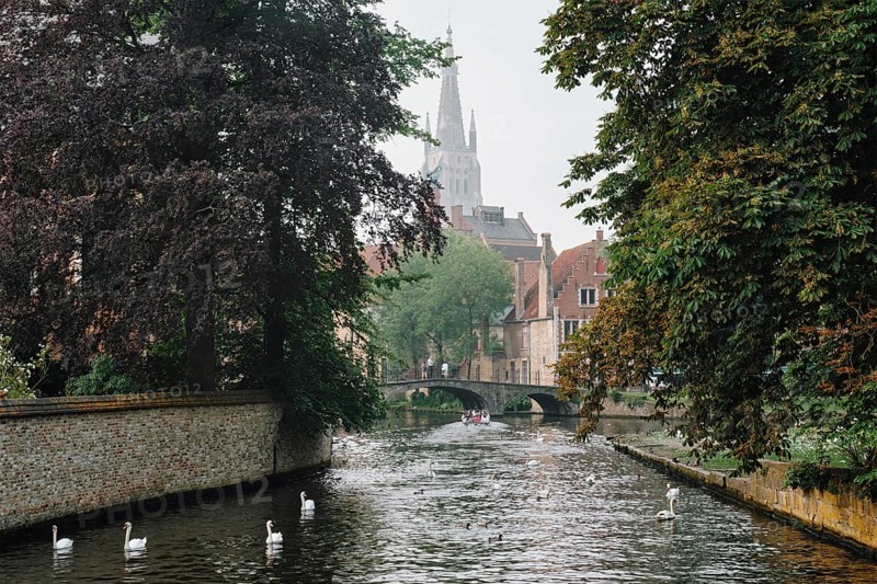Picturesque view of Brugge