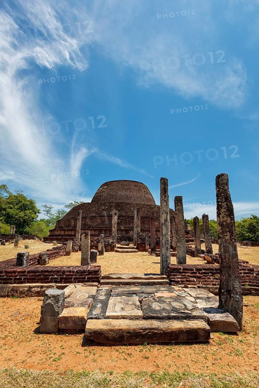 Ancient Buddhist dagoba