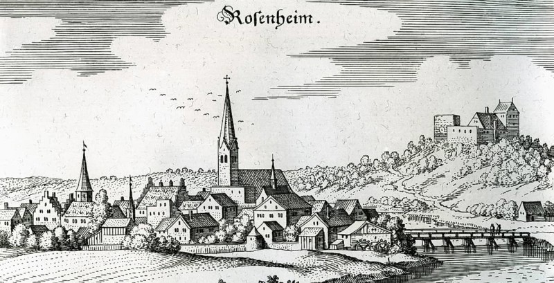 Kupferstich von Matthaeus Merian