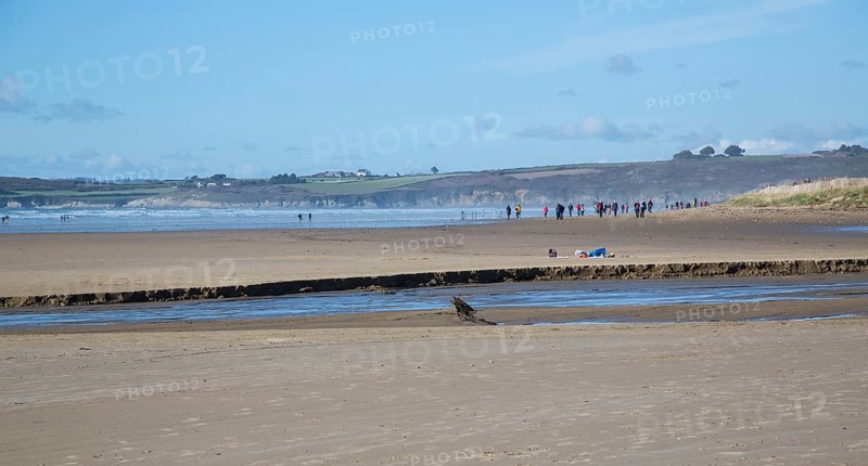 Sainte-Anne sandy beach in Douarnenez Bay