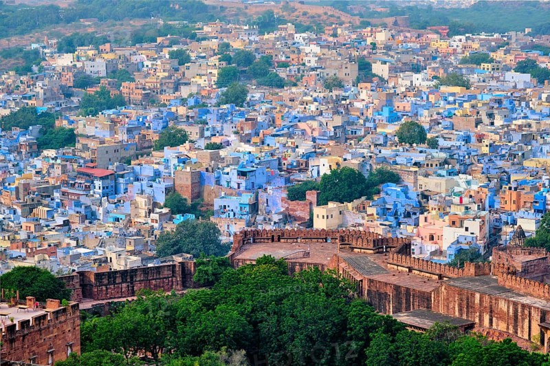 Aerial view of Jodhpur