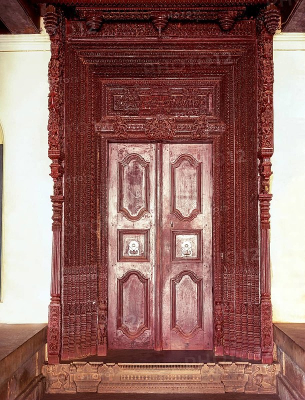 The Portal of a Nagarathar house