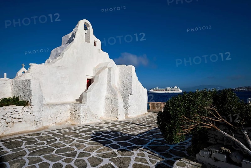 Famous tourist landmark of Greece