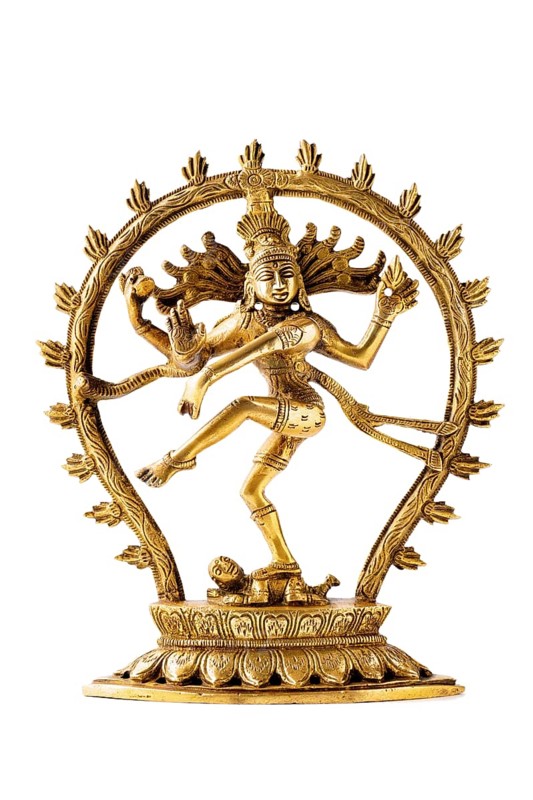 Bronze statue of indian hindu god Shiva Nataraja