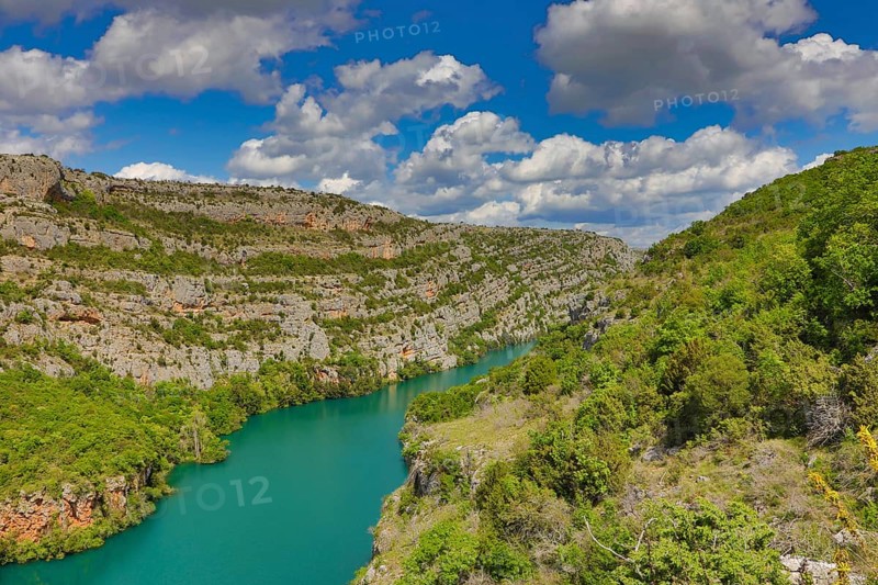 Krka River in Krka National Park