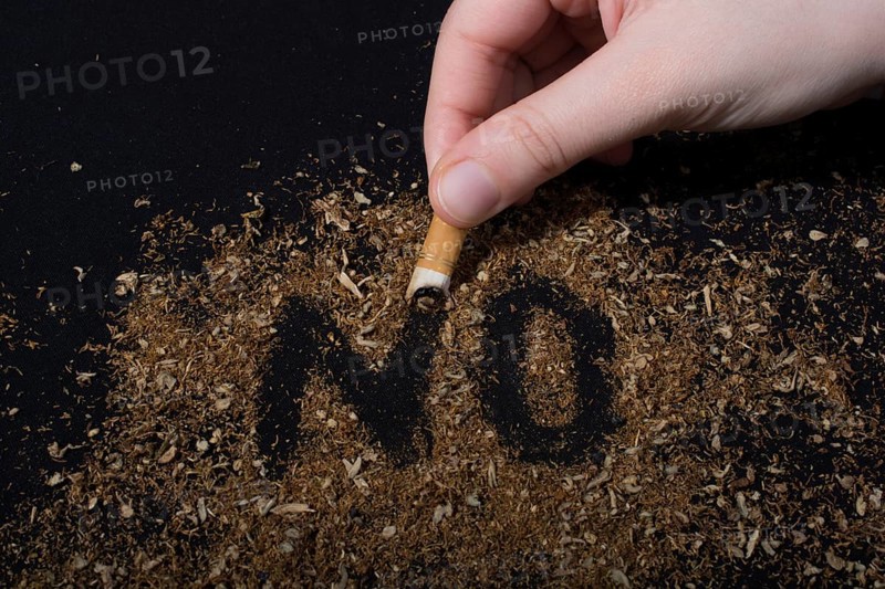 World No Tobacco Day poster for say no smoking concept
