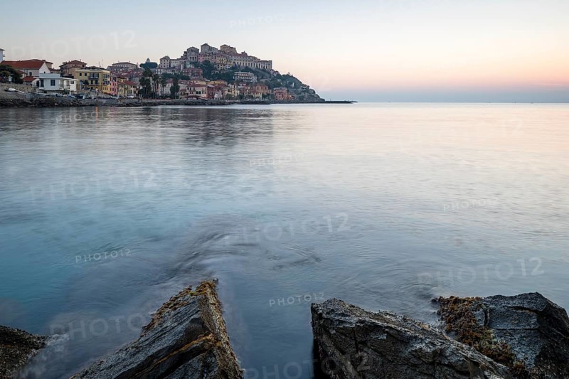 Sunrise with view of Porto Maurizio
