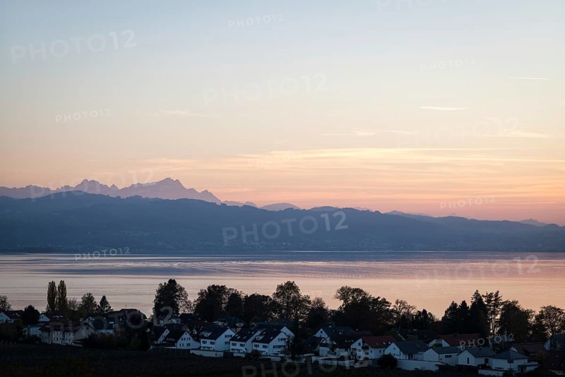 Sunset at Lake Constance