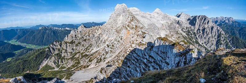 View of mountain landscape
