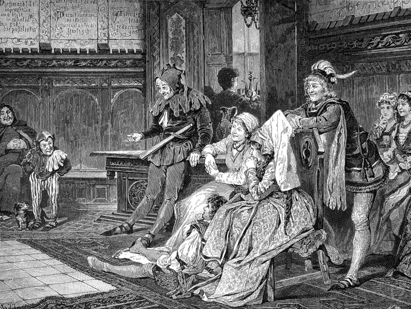 The Fools' Theatre in a Medieval Castle