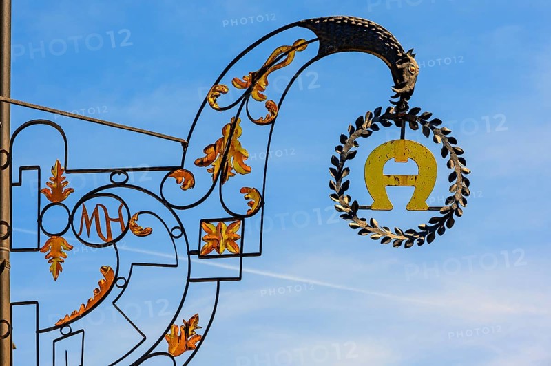 Nose shield with Etienne Aigner logo