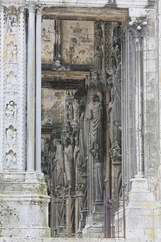 South portal of Notre Dame Cathedral of Chartres