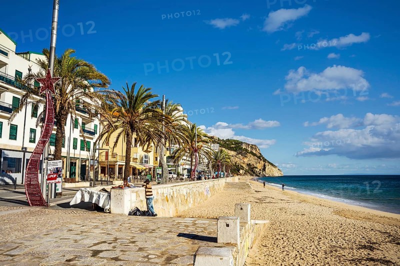 Sandy beaches and cliffs of Sesimbra