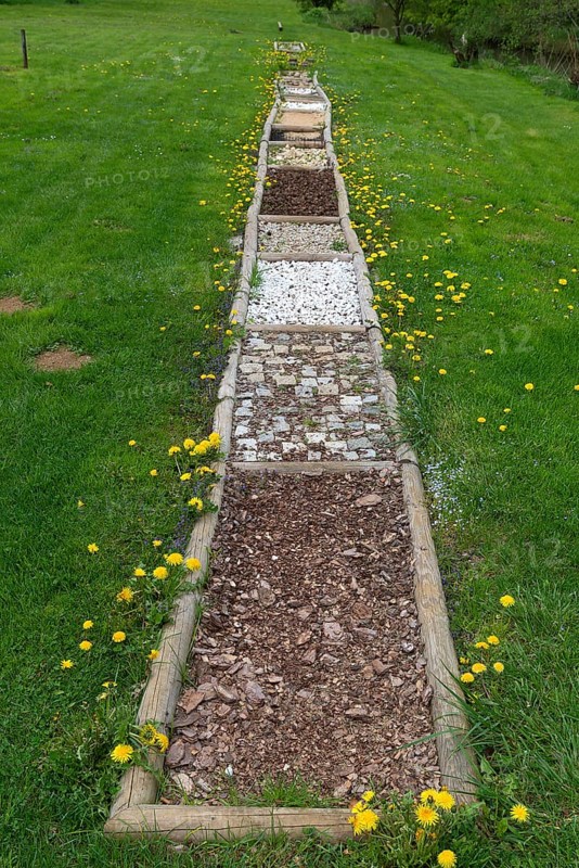 Tactile field of the senses in the Aufsesstal
