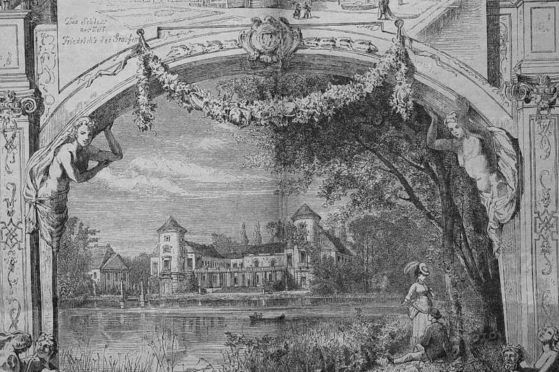 Rheinsberg Castle and its surroundings