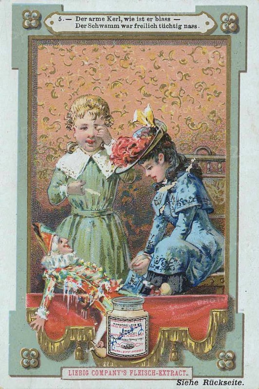 Series of pictures of children with presents