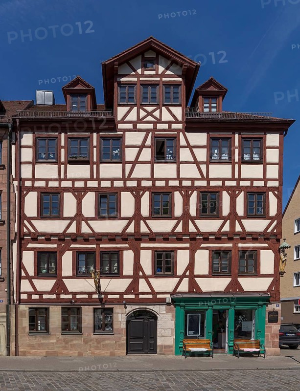 Historic half-timbered house