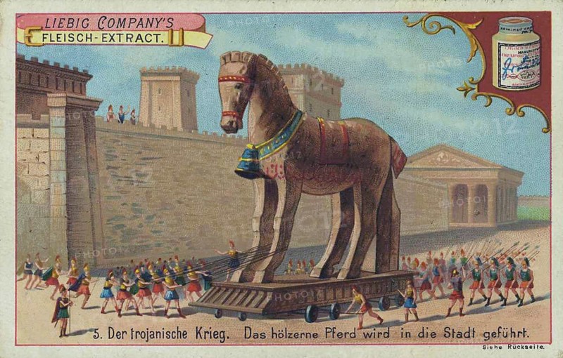 Picture series The Trojan War