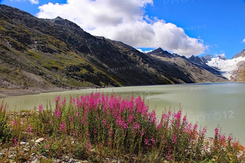 Oberaar reservoir Grimsel