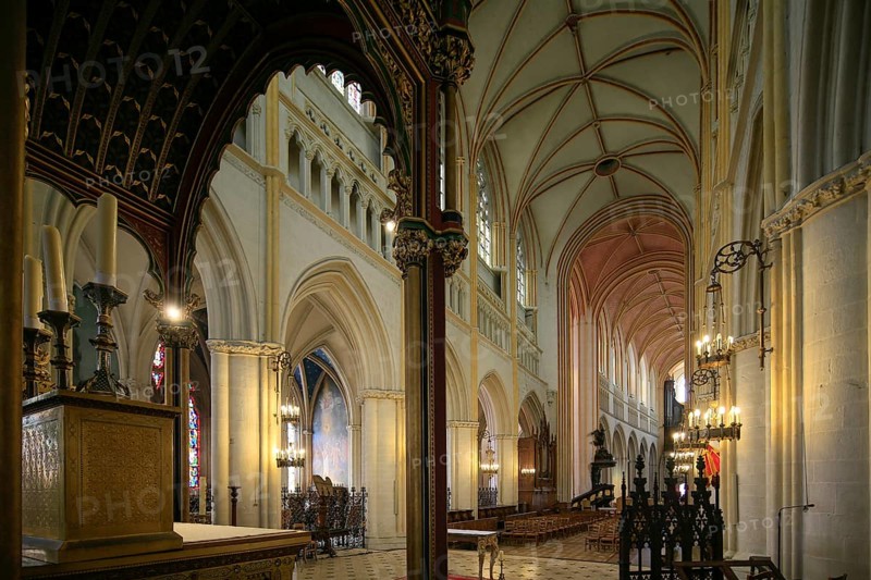 View from the choir to the nave