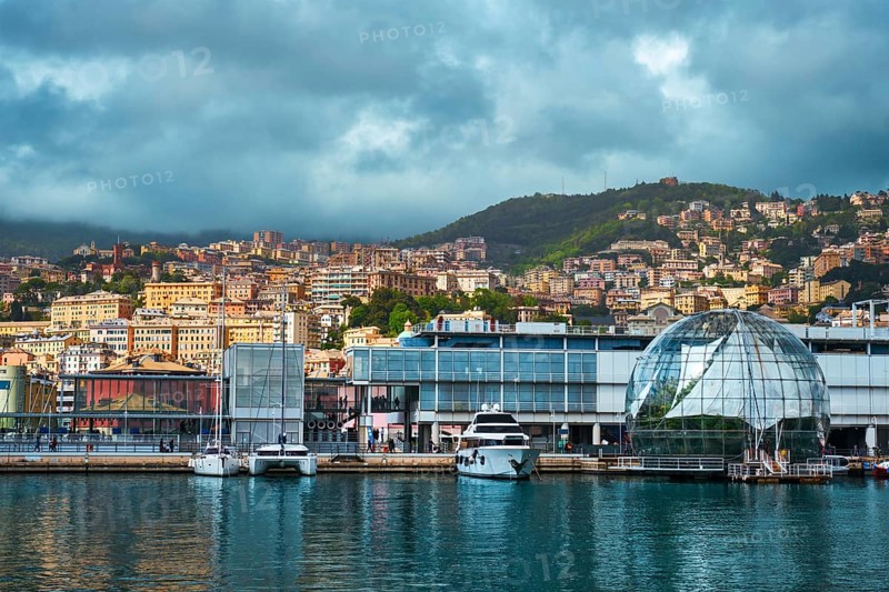 Old Port Porto Antico of Genoa