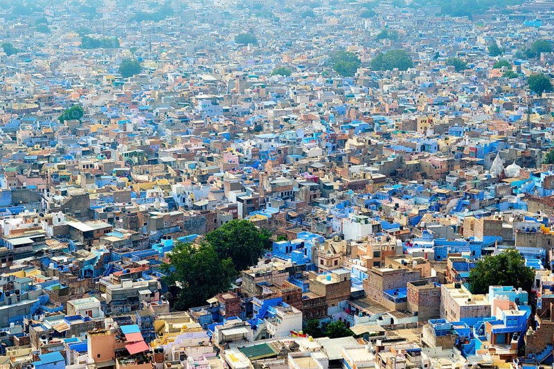 Aerial view of Jodhpur