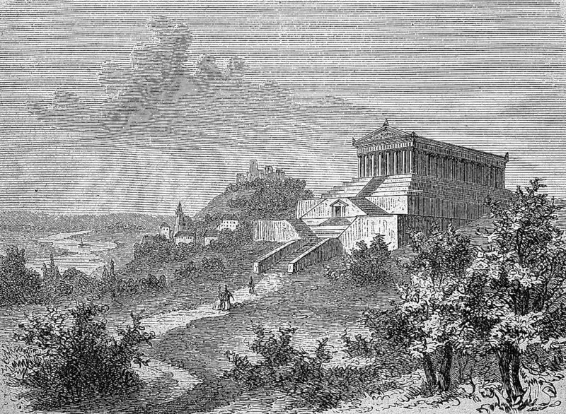 Die Walhalla bei Donaustauf