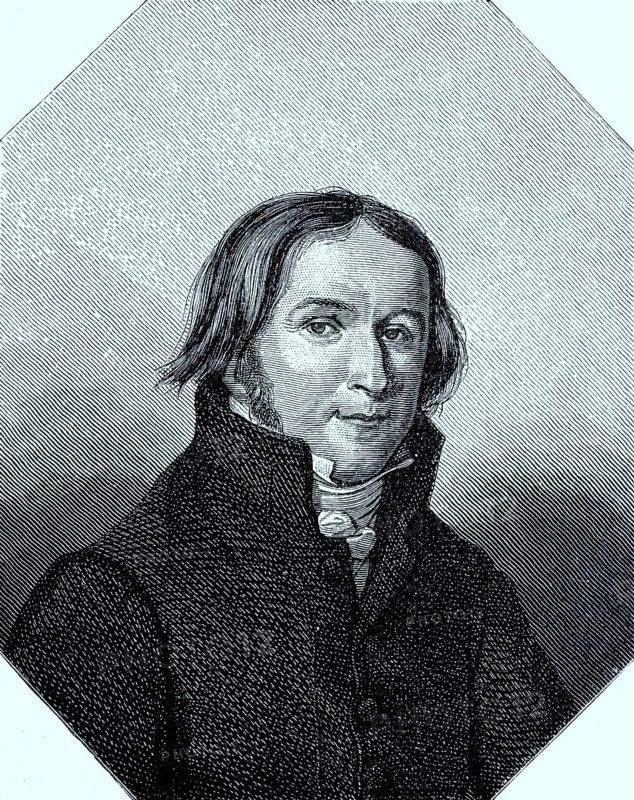 Portraet von Ernst Moritz Arndt aus dem Jahr 1817