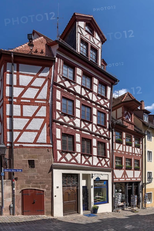 Historic half-timbered houses