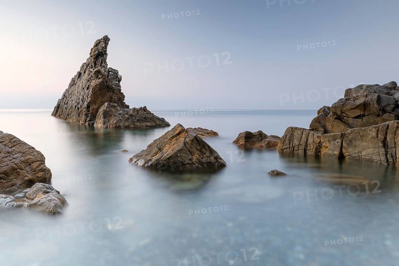 Sunrise at the rocks scoglio della galeazza