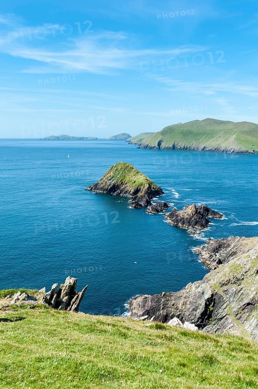 Coastal Landscape with Blasket Islands behind