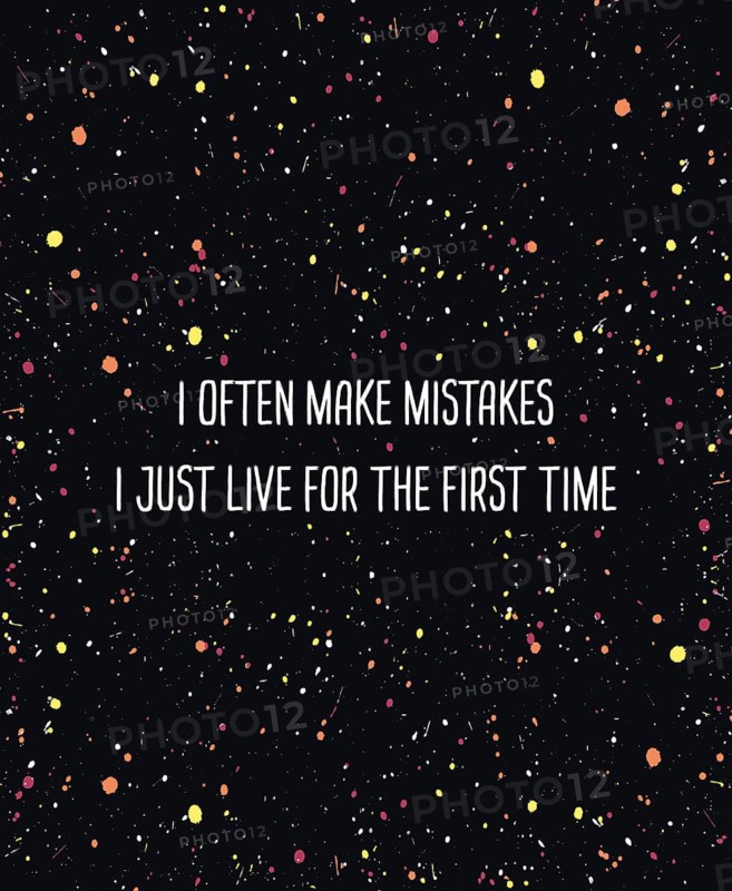 I often make mistakes