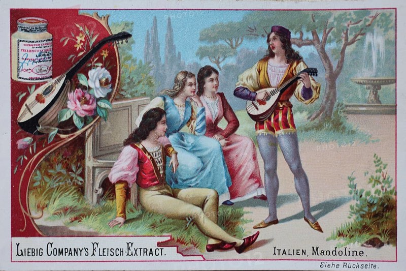 Bilderserie Musikinstrumente