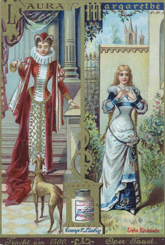 Series of costumes from the opera