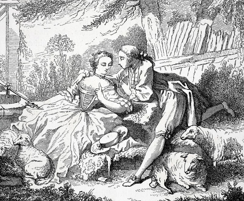 Shepherd and shepherdess