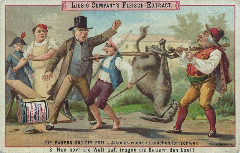 The farmers and the donkey