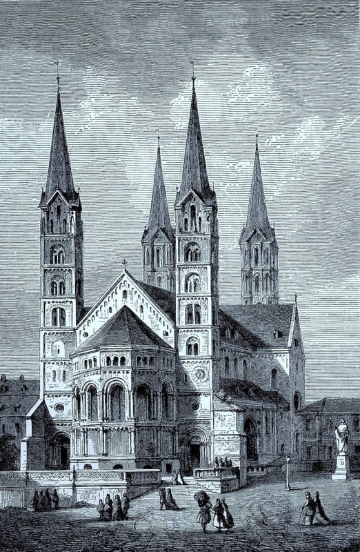 Der Bamberger Dom und das Grabmal Heinrichs II. Bambergm Bayern