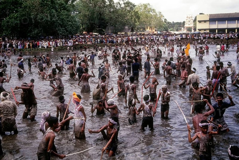 Oachira Kali festival in Oachira near Kollam