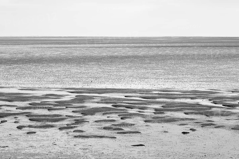 Ebbe im Nationalpark Wattenmeer