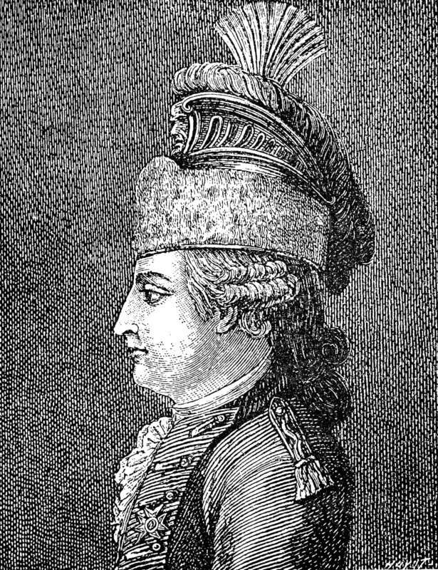 French military types from the 18th century