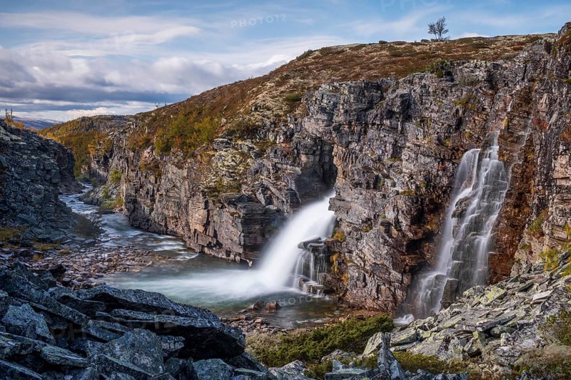 Storulfossen Waterfall