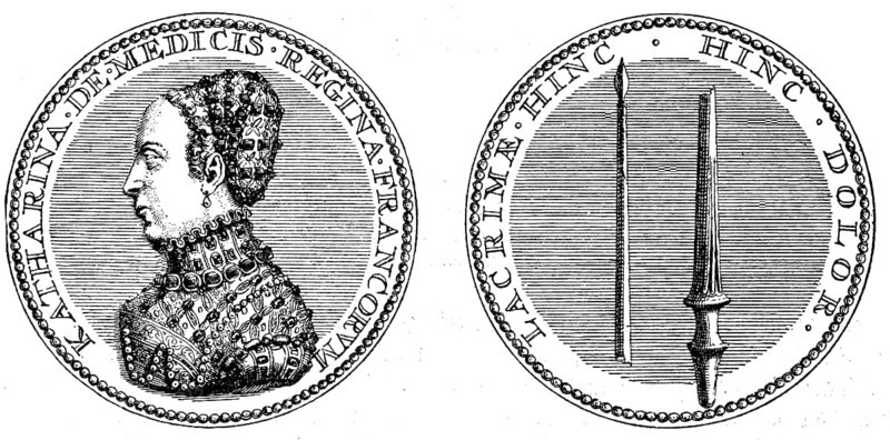 Medal on the death of King Henry II of France