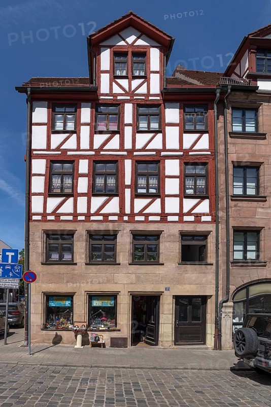Historic half-timbered house
