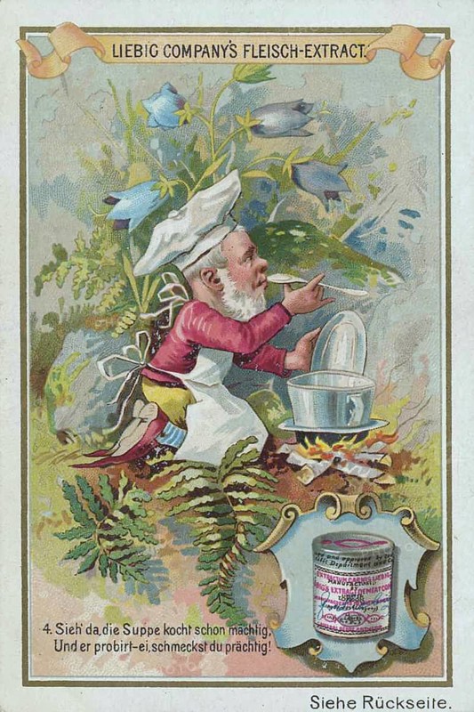 Series of the gnome uses Liebig meat extract