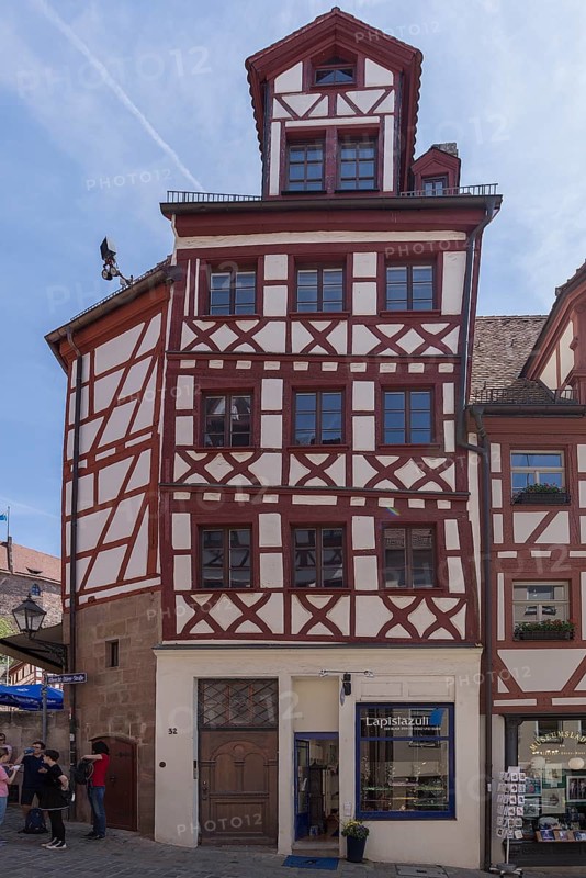 Historic half-timbered house