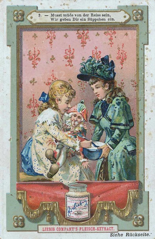 Picture series Children with presents